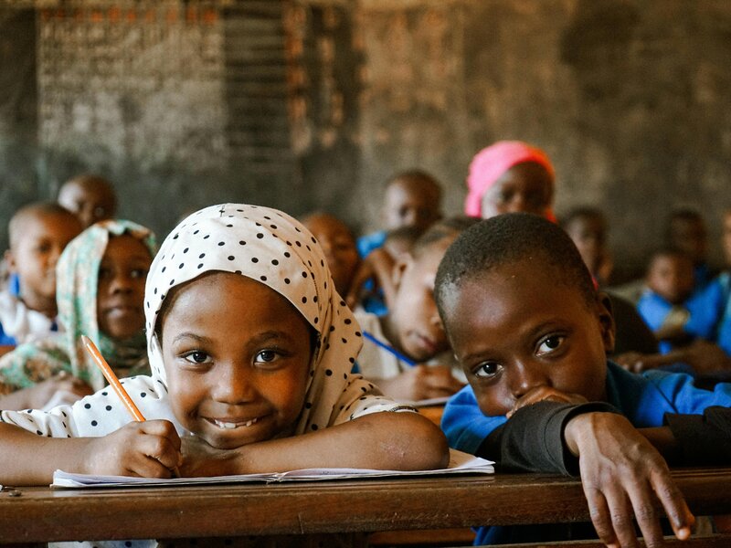 Children supported by LHUPC sponsorship program